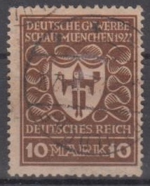 203 - Deutsches Reich Infla Nr. 203 b 