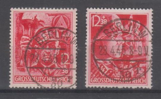 909 - Deutsches Reich Nr. 909 + 910 