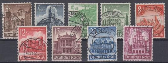 751 - Deutsches Reich Nr. 751 - 759 