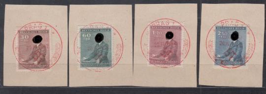 085 - Böhmen & Mähren Nr. 85 - 88 