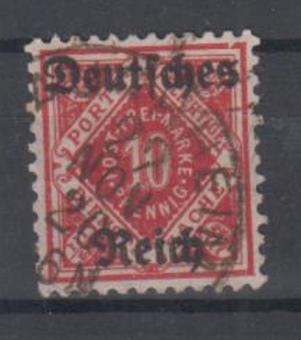053 - Deutsches Reich Dienst Nr. 53 I 