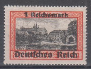 728 - Deutsches Reich Danzig Abschied Nr. 728 X 