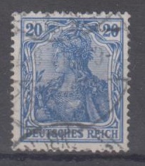 87 - Deutsches Reich Germania Nr. 87 II c 