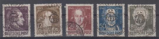 234 - SBZ Goethe Nr. 234 - 238 