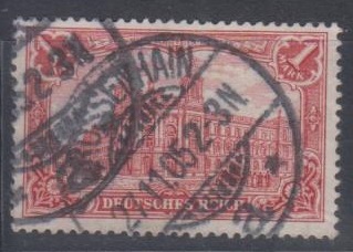 78 - Deutsches Reich Nr. 78 B 