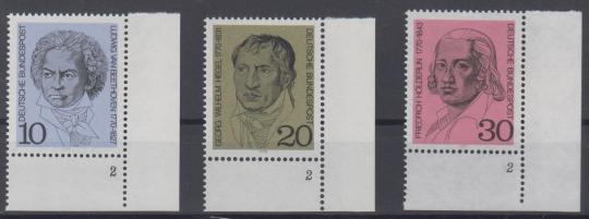 0616 - Bund Nr. 616 - 618 FN 2 