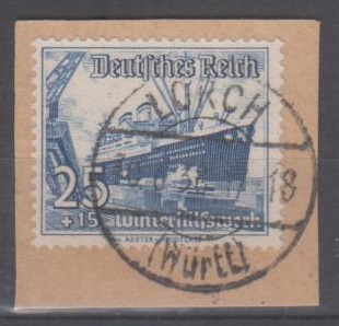 658 - Deutsches Reich WHW Schiffe Nr. 658 