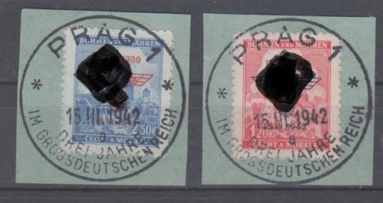 083 - Böhmen & Mähren Nr. 83 + 84 
