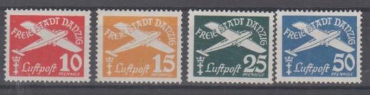 298 - Deutsches Reich Nr. 298 - 301 