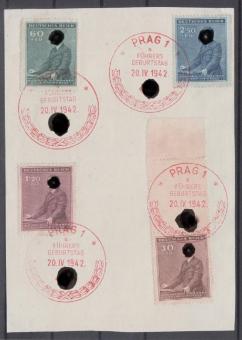 085 - Böhmen & Mähren Nr. 85 - 88 