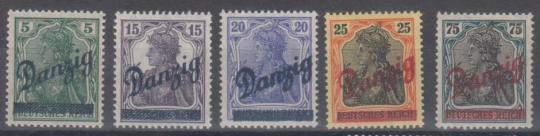 021 - Danzig Nr. 21 - 25 