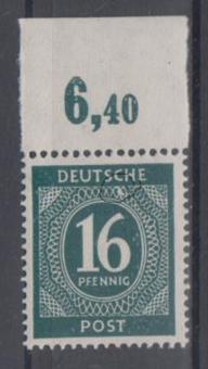 923 - Alliierte Besetzung Nr. 923 b I OR 