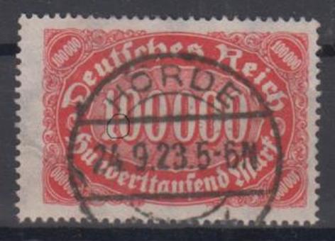 257 - Deutsches Reich Infla Nr. 257 III 
