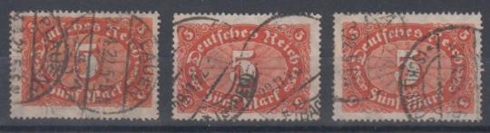194 - DR Infla Nr. 194 a - c 