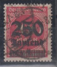 292 - Deutsches Reich Infla Nr. 292 II 