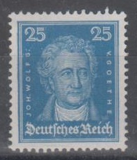 393 - Deutsches Reich Berühmte Deutsche Nr. 393 