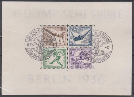 05 - Deutsches Reich Olympia Block 5 