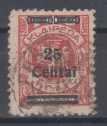 219 - Memel Nr. 219 III 