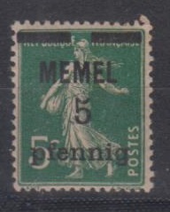 018 - Memel Nr. 18 a 