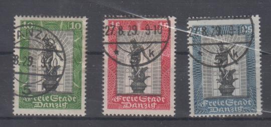 217 - Danzig Nr. 217 - 219 