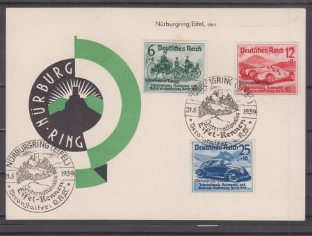 695 - Deutsches Reich Nr. 695 - 697 