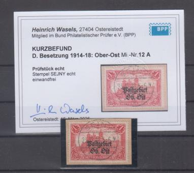 12 - Ober Ost Nr. 12 A 