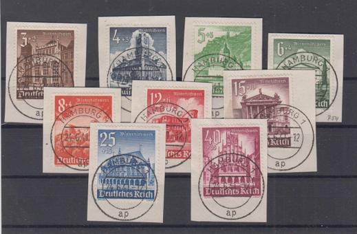 751 - Deutsches Reich WHW Nr. 751 - 759 