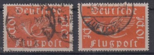 111 - Deutsches Reich Infla Nr. 111 a + b 