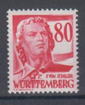 36 - Franz. Zone Württemberg Nr. 36 