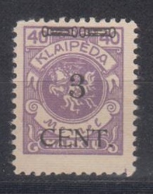 178 - Memel Nr. 178 Type III 