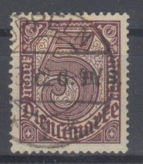 63 - Oberschlesien Nr. 20 b Type III 