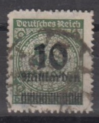 336 - Deutsches Reich Infla Nr. 336 B P 