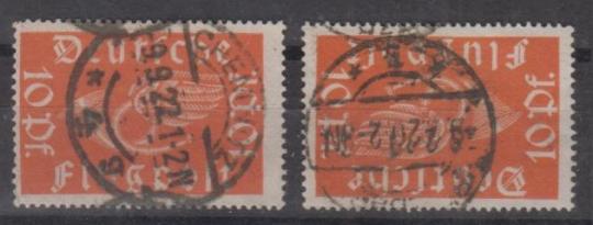 111 - Deutsches Reich Infla Nr. 111 a + b 