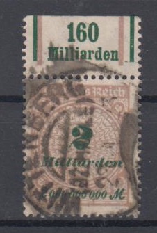 326 - Deutsches Reich Infla Nr. 326 OR W 1'4'1/1'5'1 
