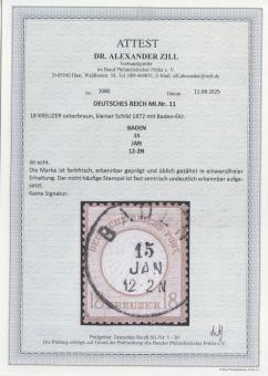11 - Deutsches Reich Brustschilde Nr. 11 