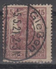 142 - Deutsches Reich Germania Nr. 142 a 