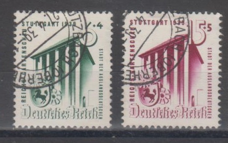 692 - Deutsches Reich Nr. 692 + 693 