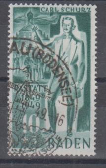 50 - Frz. Zone Baden Nr. 50 I 