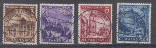 806 - Deutsches Reich Nr. 806 - 809 