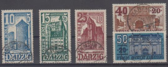 262 - Danzig Nr. 262 - 266 