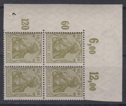 147 - Deutsches Reich Infla Nr. 147 OR P 