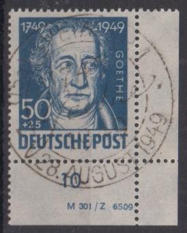 237 - SBZ Goethe Nr. 237 DV 