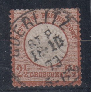 21 - Deutsches Reich Brustschilde Nr. 21 a 