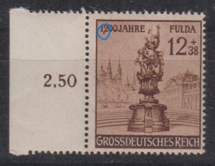 886 - Deutsches Reich Nr. 886 I 
