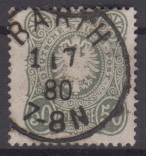 44 - Deutsches Reich Nr. 44 Ba 