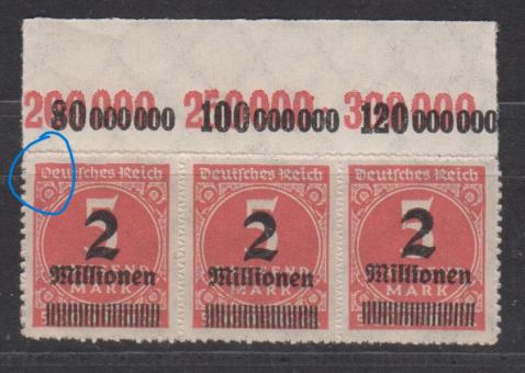 312 - Deutsches Reich Infla Nr. 312 IV 