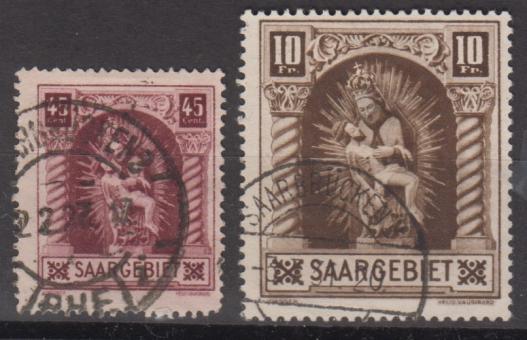 102 - Saargebiet Nr. 102 + 103 