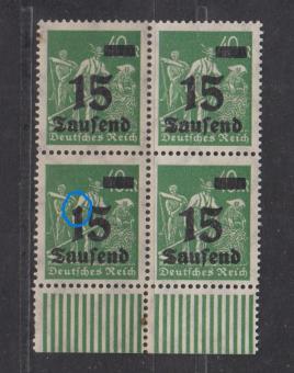 279 - Deutsches Reich Infla Nr. 279 AF I 