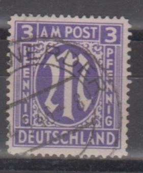 010 - Bizone AM-Post Nr. 10 F 