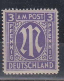 010 - Bizone AM-Post Nr. 10 G 